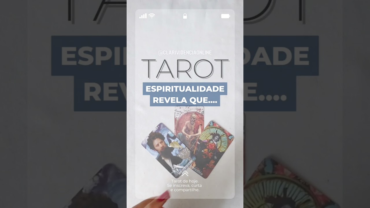 Read more about the article 🔮 ESPIRITUALIDADE REVELA QUE… ❤️ #SHORTS 🌟 TAROT DE HOJE!