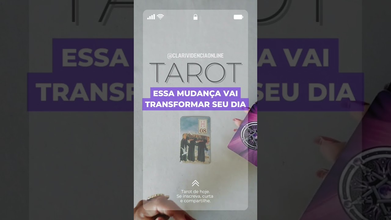 Read more about the article 🔮 ESSA MUDANÇA VAI TRANSFORMAR O SEU DIA! ❤️ #SHORTS EM ALTA! 🌟 TAROT DE HOJE!