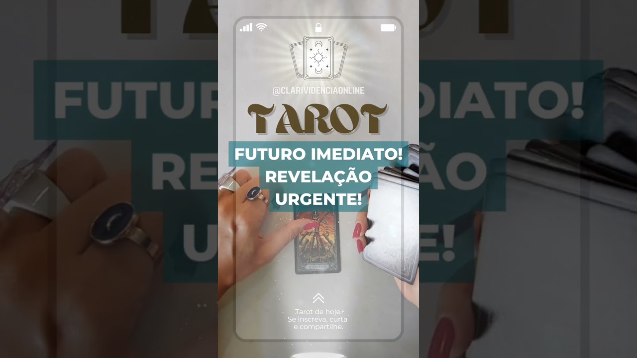 Read more about the article 🔮 FUTURO IMEDIATO! REVELAÇÃO URGENTE!  ❤️ #SHORTS EM ALTA! 🌟 TAROT DE HOJE!