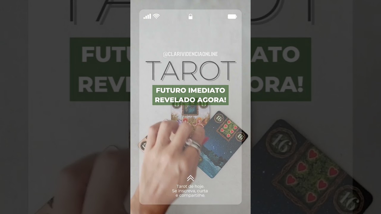 Read more about the article 🔮 FUTURO IMEDIATO REVELADO AGORA! ❤️ #SHORTS 🌟 TAROT DE HOJE!