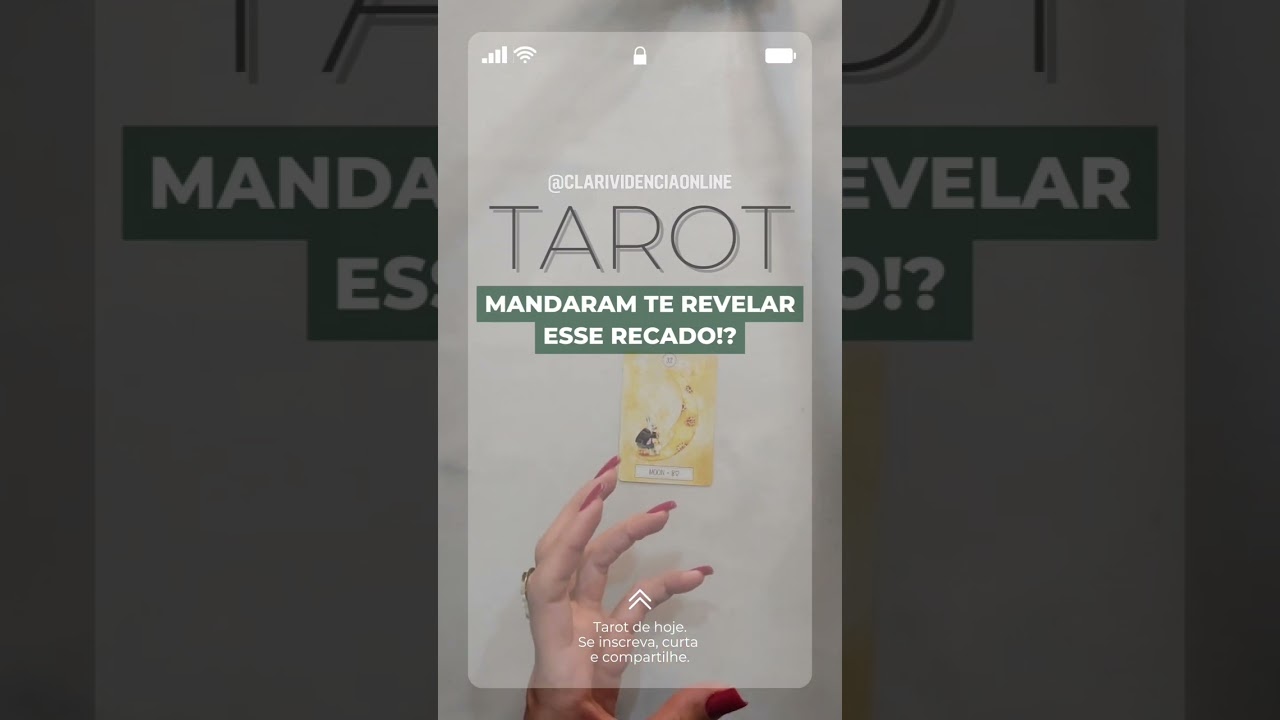 Read more about the article 🔮 MANDARAM TE REVELAR ESSA RECADO! ❤️ #SHORTS 🌟 TAROT DE HOJE!