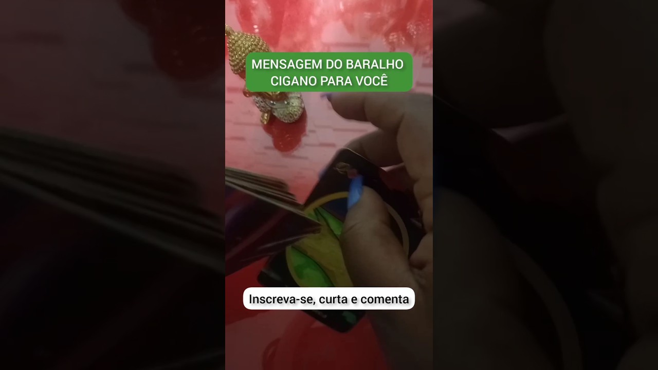 Read more about the article 🍀 MENSAGEM DO BARALHO CIGANO DE HOJE PARA VOCÊ Tarot de hoje ! Tarot do dia ! Tarot do amor ! Cartas