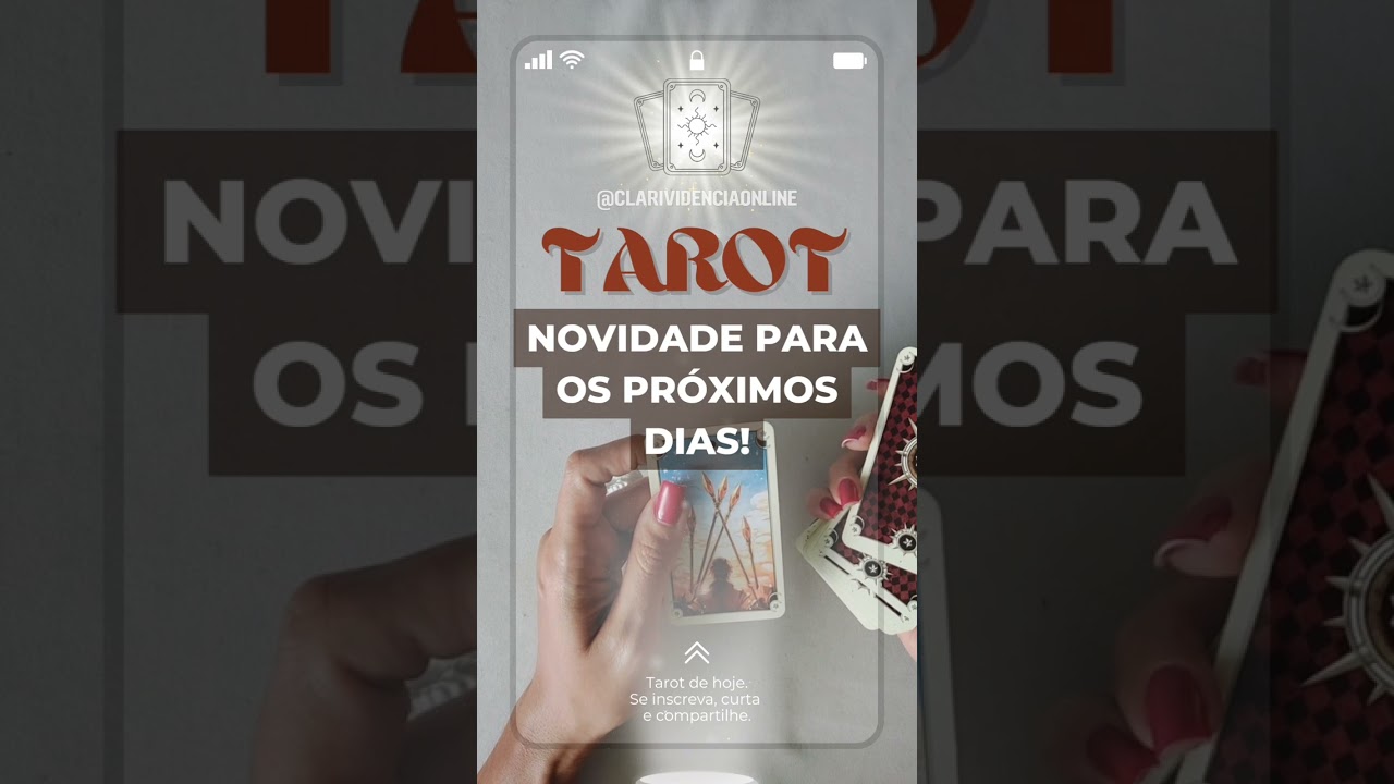 Read more about the article 🔮 NOVIDADE PARA OS PRÓXIMOS DIAS! ✨ #SHORTS EM ALTA 🌟 TAROT DE HOJE!