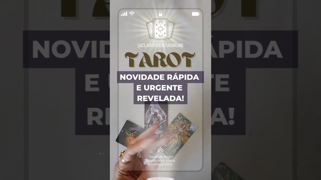 Read more about the article 🔮 NOVIDADE RÁPIDA E URGENTE REVELADA! ❤️ #SHORTS EM ALTA! 🌟 TAROT DE HOJE!