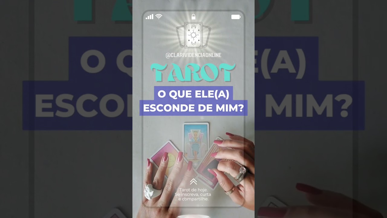 Read more about the article 🔮 O QUE ELE(A) ESCONDE DE MIM? ✨ #SHORTS EM ALTA 🌟 TAROT DE HOJE!