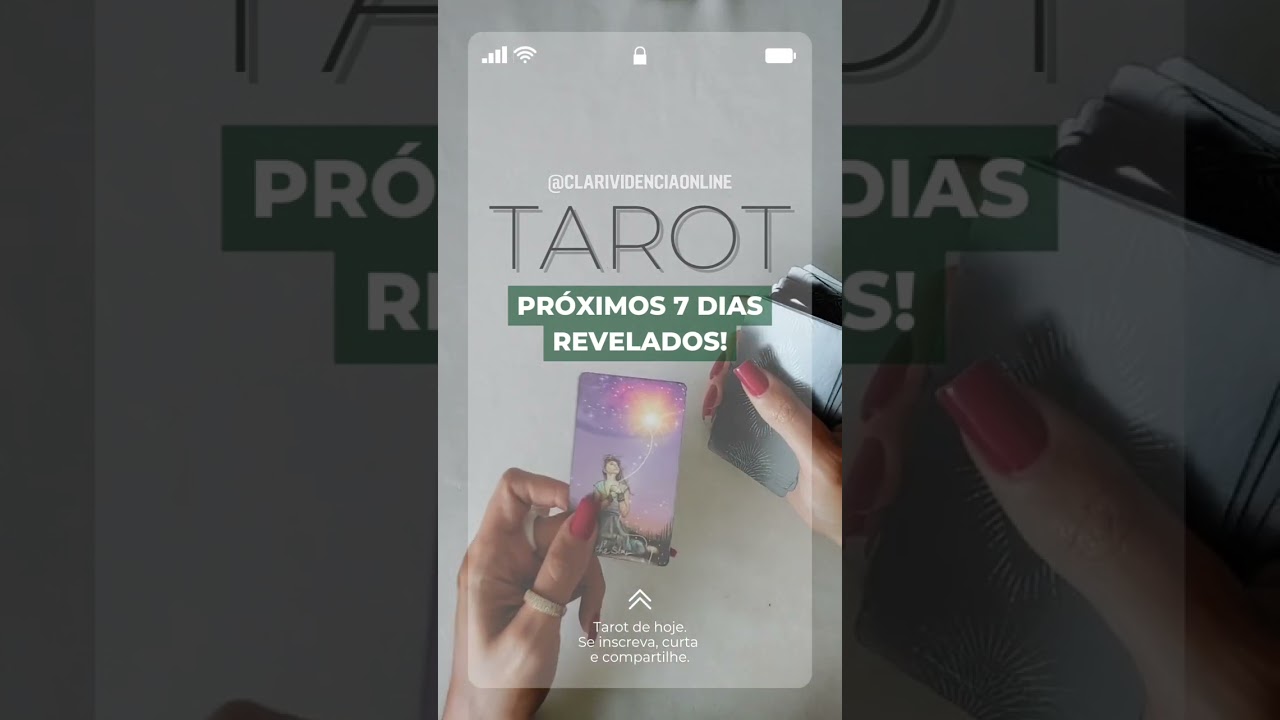 Read more about the article 🔮 PRÓXIMOS 7 DIAS REVELADOS! ❤️ #SHORTS EM ALTA! 🌟 TAROT DE HOJE!