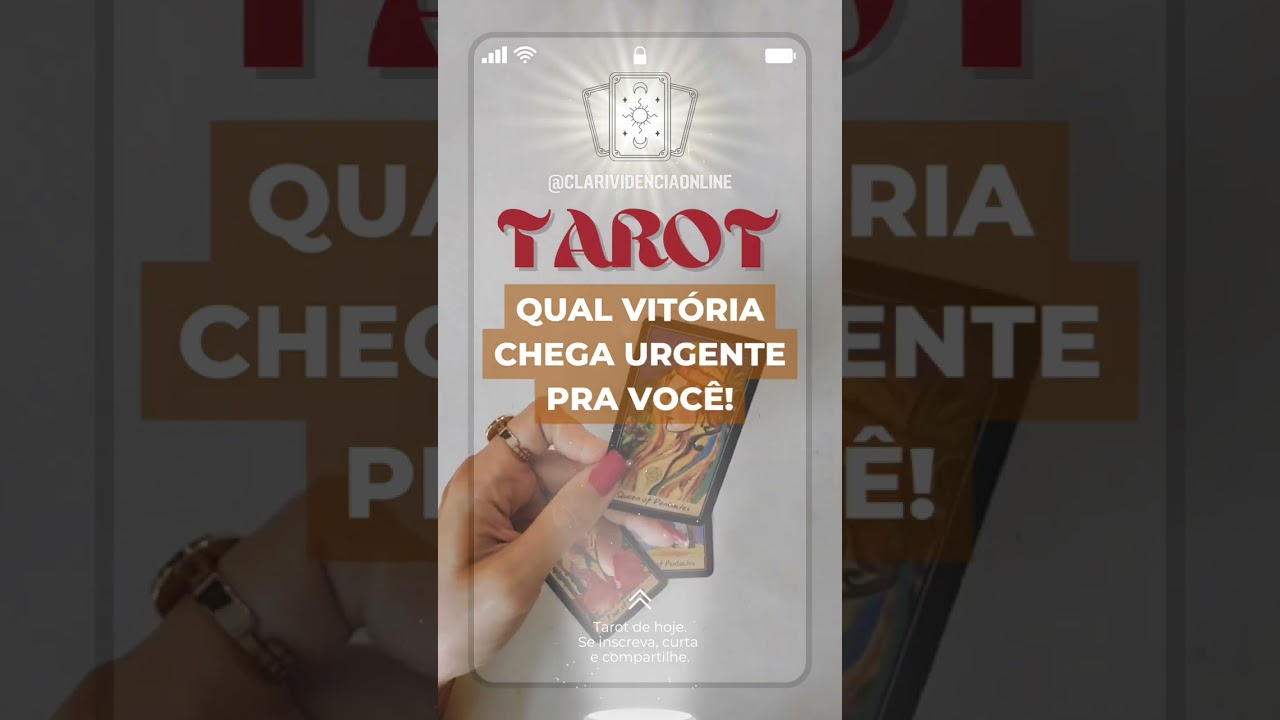 Read more about the article 🔮 QUAL VITÓRIA CHEGA URGENTE PRA VOCÊ! ❤️ #SHORTS EM ALTA! 🌟 TAROT DE HOJE!
