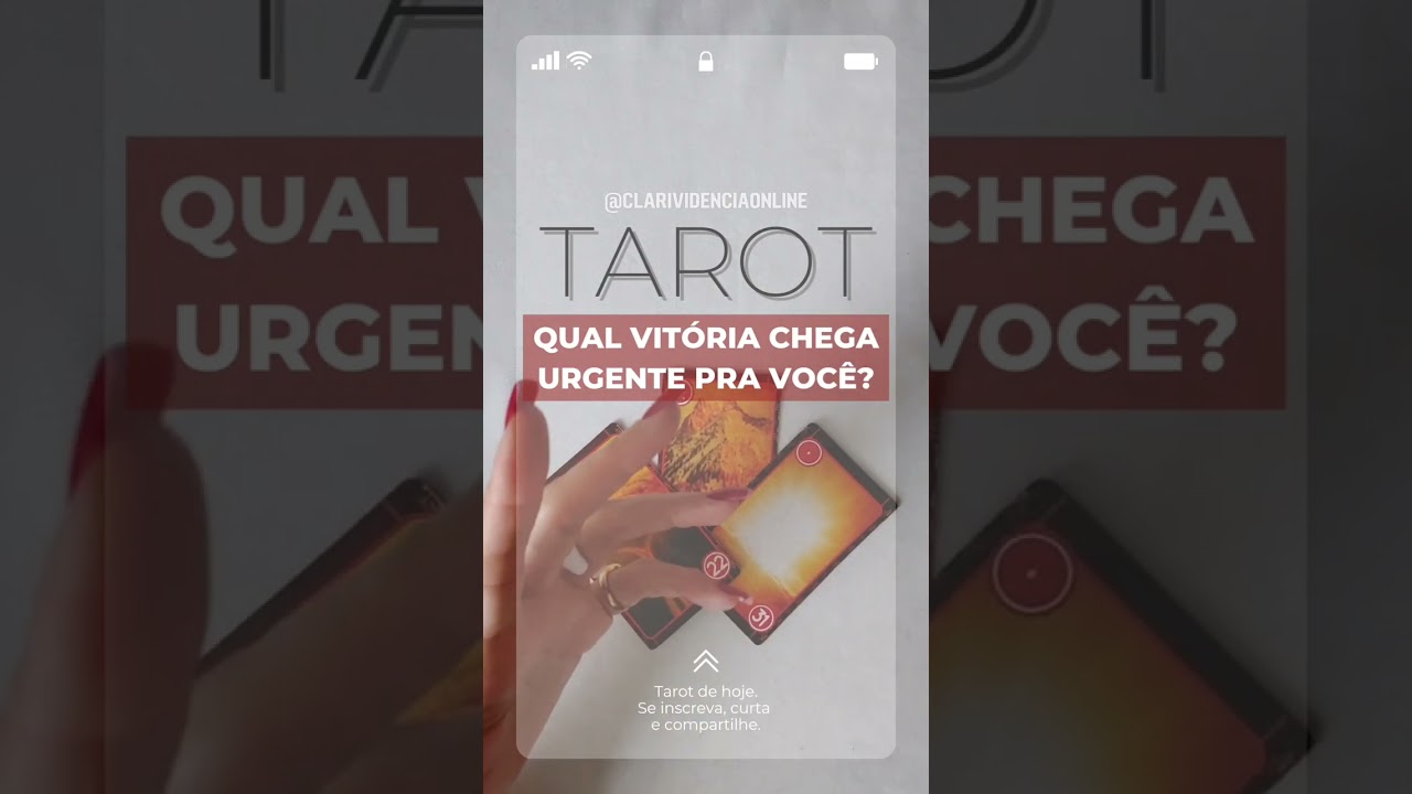 Read more about the article 🔮 QUAL VITÓRIA CHEGA URGENTE PRA VOCÊ! ❤️ #SHORTS 🌟 TAROT DE HOJE!