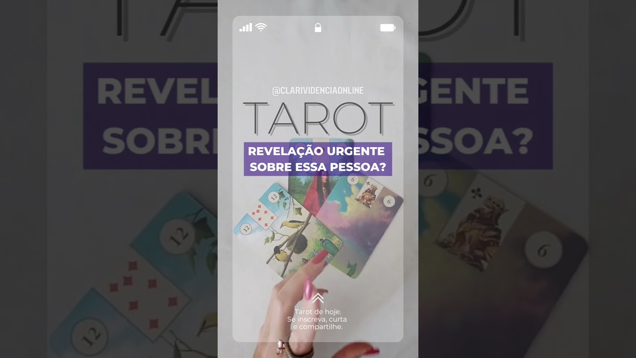 Read more about the article 🔮 REVELAÇÃO URGENTE SOBRE ESSA PESSOA! ❤️ #SHORTS 🌟 TAROT DE HOJE!