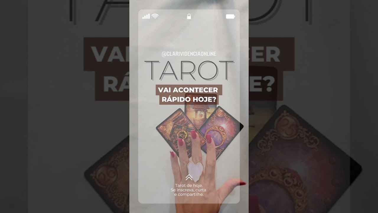 Read more about the article 🔮 VAI ACONTECER RÁPIDO COM VOCÊ HOJE! ❤️ #SHORTS 🌟 TAROT DE HOJE!