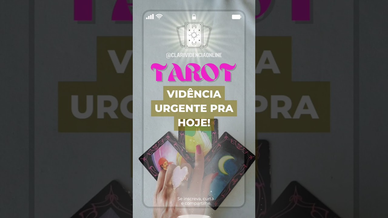 Read more about the article 🔮 VIDÊNCIA URGENTE PRA HOJE! ❤️ #SHORTS EM ALTA! 🌟 TAROT DE HOJE!