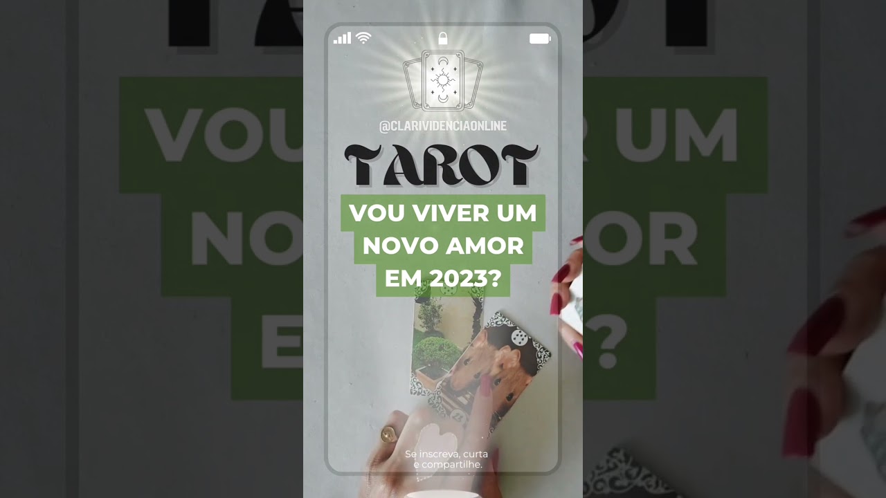 Read more about the article 🔮 VOU VIVER UM MOVO AMOR EM 2023? ❤️ #SHORTS EM ALTA! 🌟 TAROT DE HOJE!
