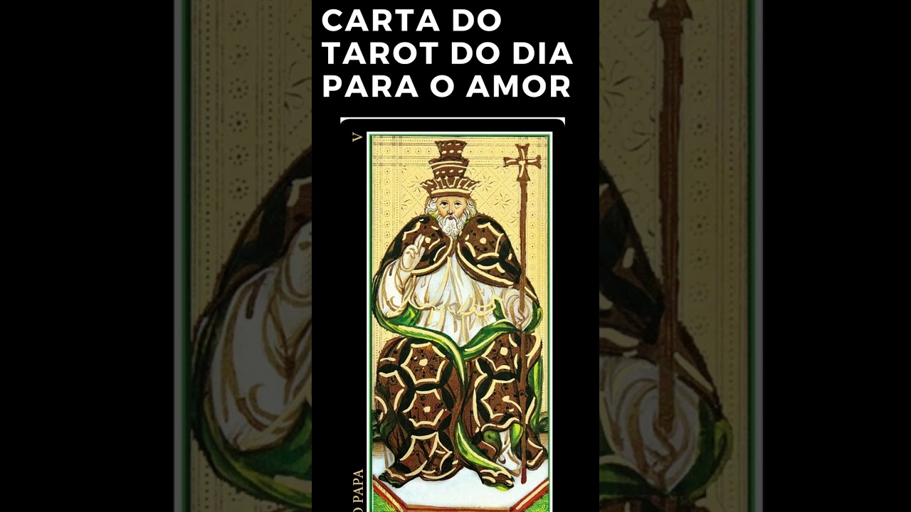 Read more about the article CARTA DO DIA TAROT: MENSAGEM IMPORTANTE PARA SUA VIDA AMOROSA #shorts