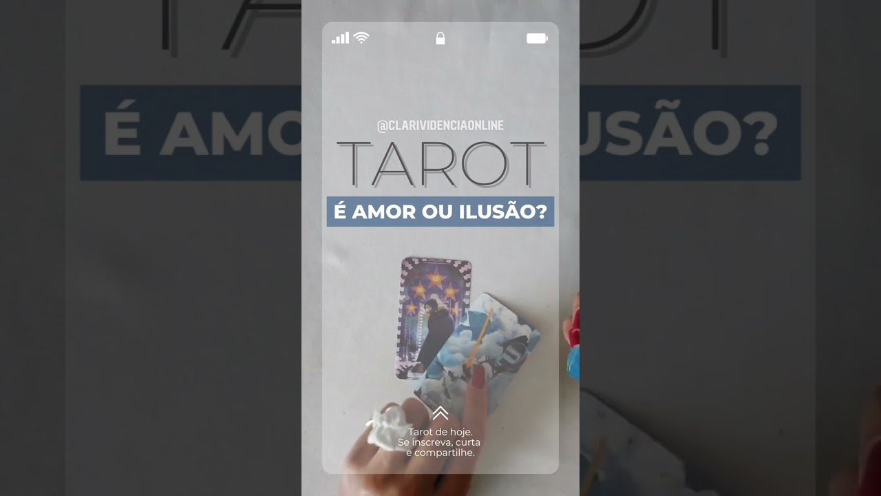 Read more about the article 🔮 É O AMOR OU ILUSÃO? ❤️ #SHORTS 🌟 TAROT DE HOJE!