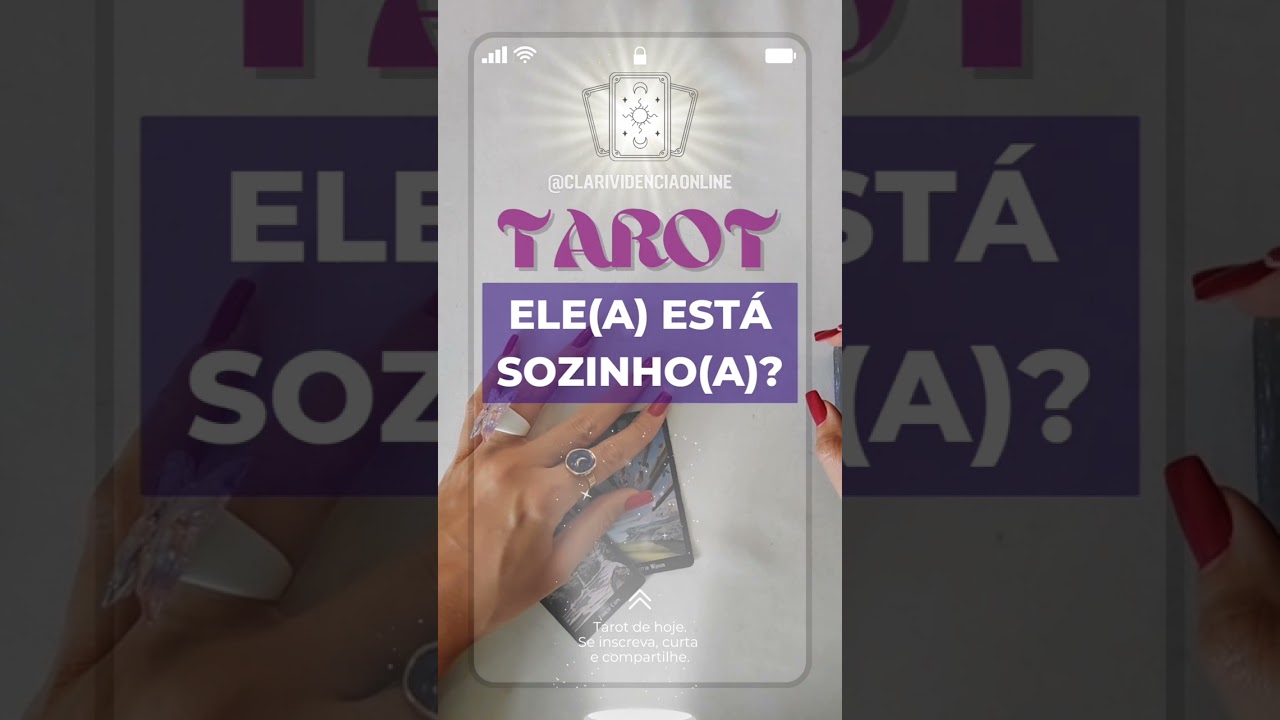 Read more about the article 🔮 ELE(A) ESTÁ SOZINHO(A)? ❤️ #SHORTS EM ALTA! 🌟 TAROT DE HOJE!