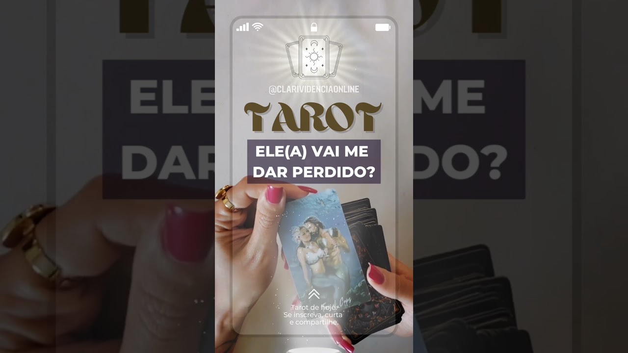 Read more about the article 🔮 ELE(A) VAI ME DA PERDIDO? ❤️ #SHORTS EM ALTA! 🌟 TAROT DE HOJE!