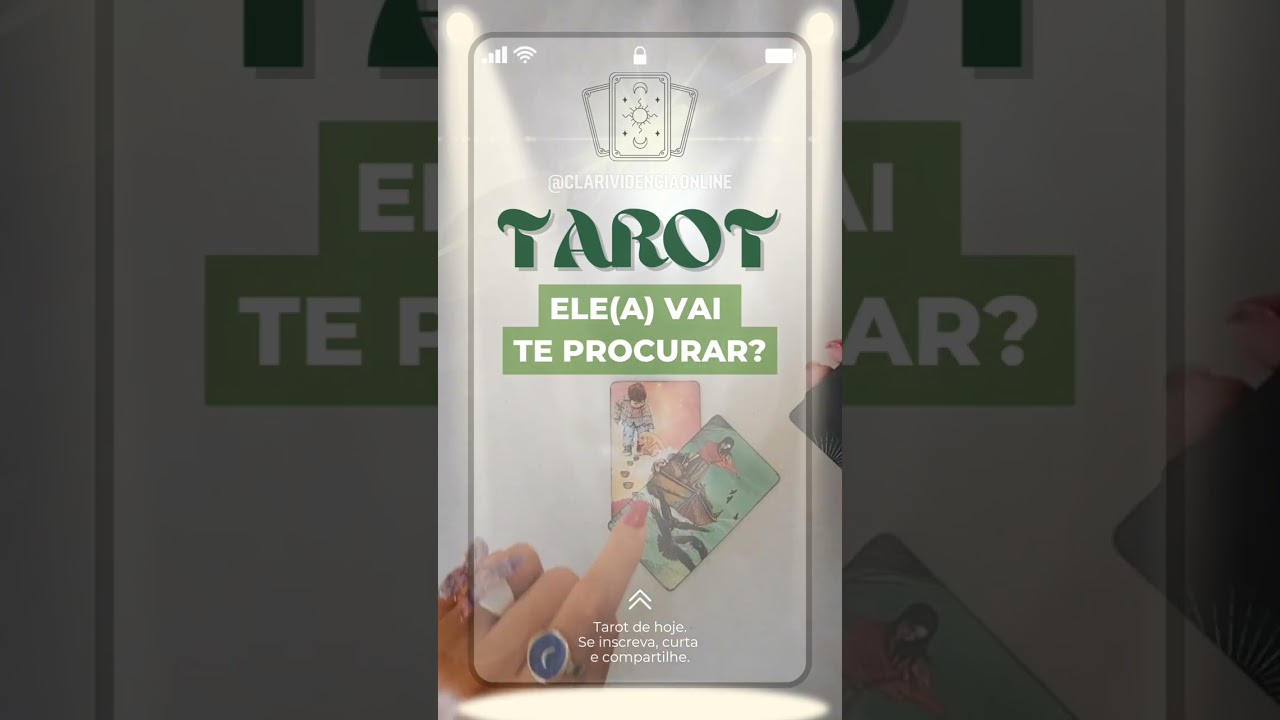 Read more about the article 🔮  ELE(A) VAI ME PROCURAR? ❤️ #SHORTS EM ALTA! 🌟 TAROT DE HOJE!