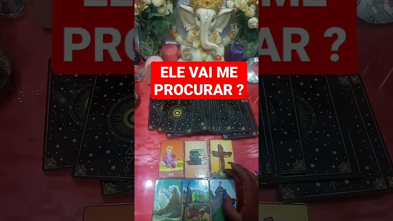 Read more about the article ELE VAI ME PROCURAR ? tarot do amor