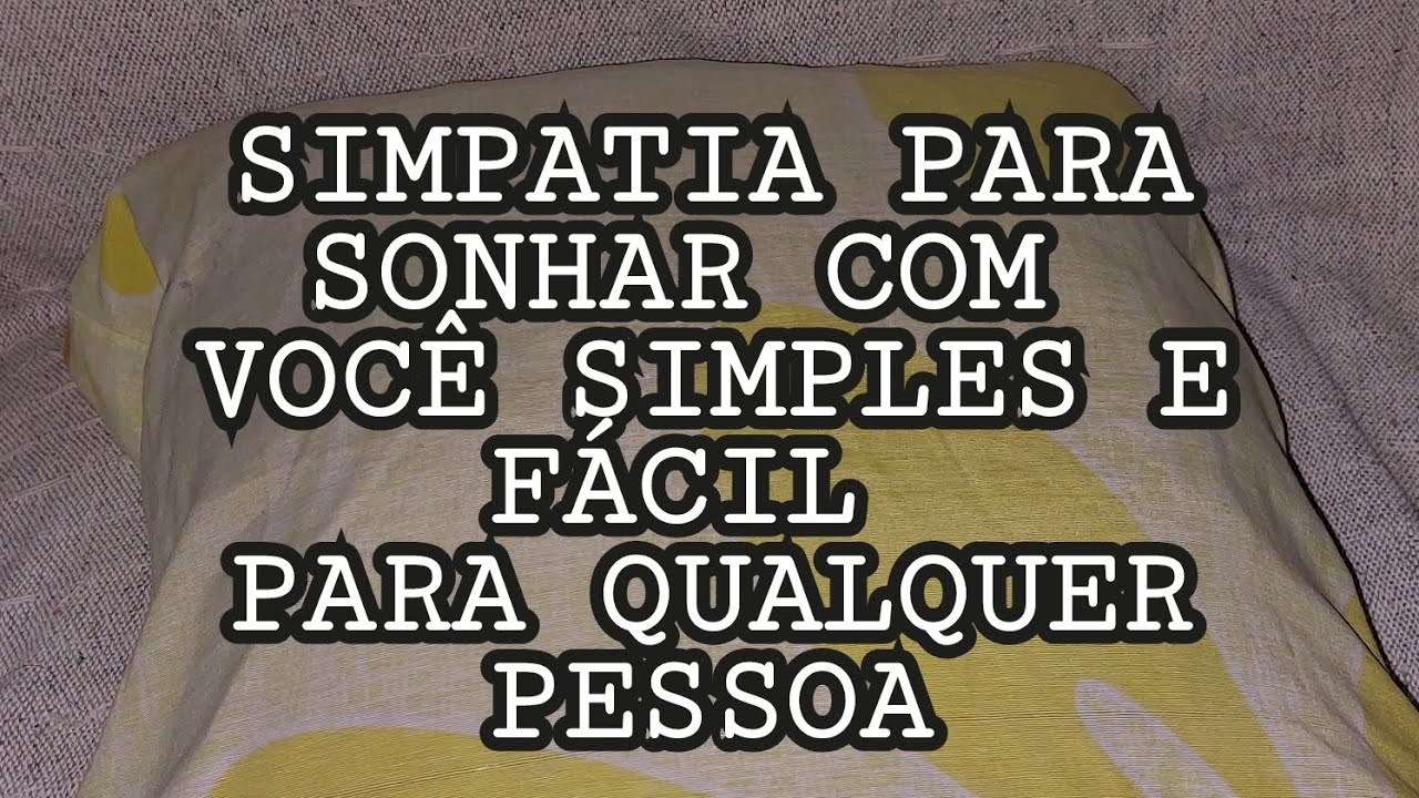 Read more about the article Simpatia para a pessoa sonhar com você forte e poderosa | #simpatiaamorosa