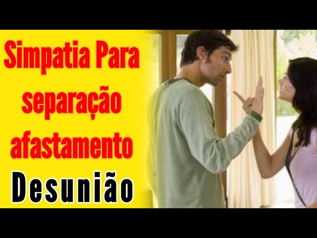 Read more about the article Simpatia para afastar, causar distanciamento entre um casal, brigas, afastamento e desunião 🙏✨️