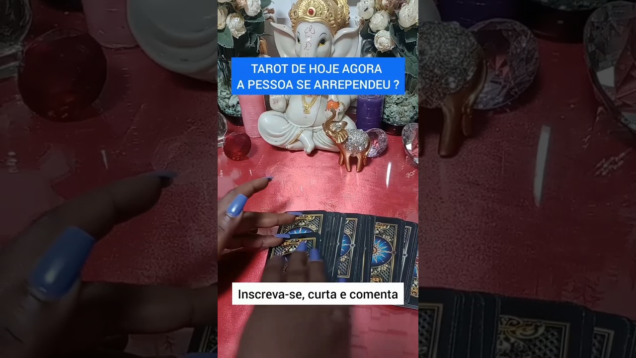 Read more about the article 💗TAROT DE HOJE AGORA A PESSOA SE ARREPENDEU ? LEITURA DE TAROT ! CARTAS CIGANAS #shorttarot #shorts