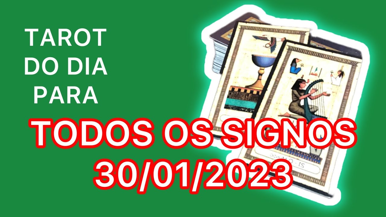 Read more about the article 🔴Tarot do dia Online Grátis para TODOS os Signos 30/01/2023
