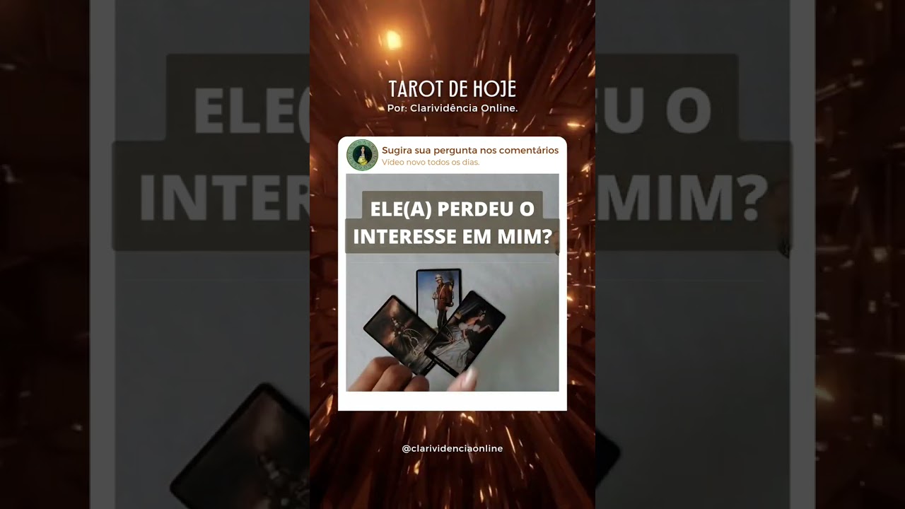 Read more about the article 🔮 ELE(A) PERDEU O INTERESSE EM MIM? ❤️ #SHORTS EM ALTA! 🌟 TAROT DE HOJE!