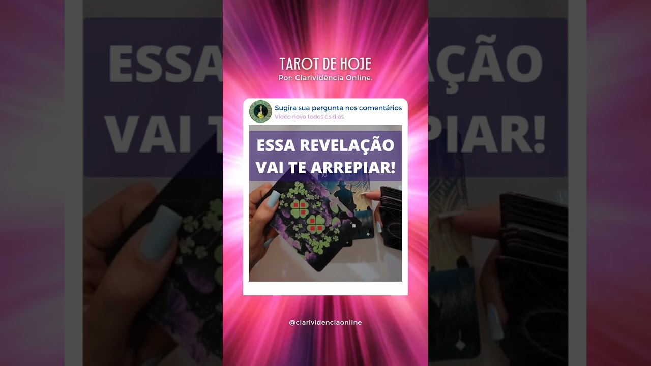 Read more about the article 🔮 ESSA REVELAÇÃO VAI TE ARREPIAR! 💛 #SHORTS EM ALTA! 🌟 #TAROTHOJE