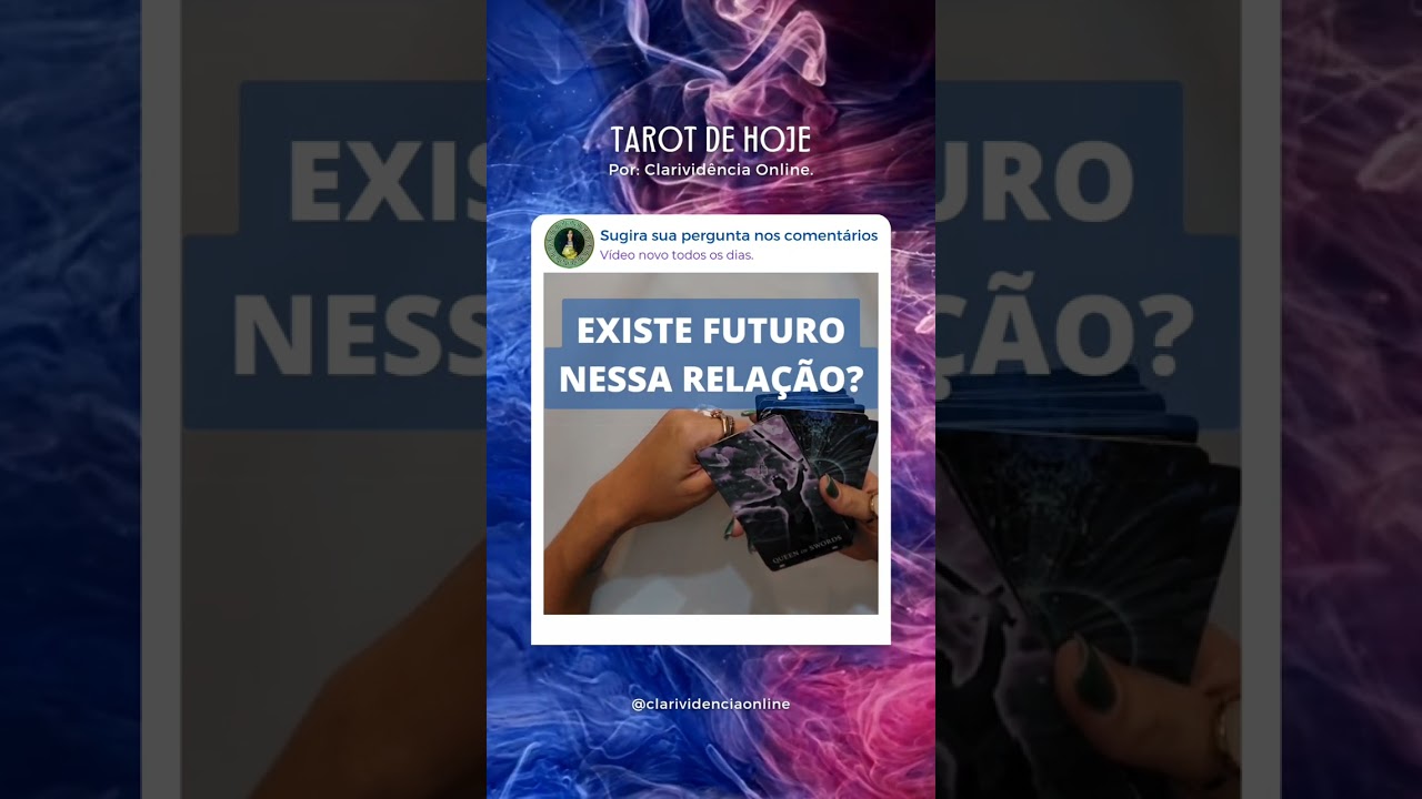 Read more about the article 🔮 EXISTE FUTURO NESSE RELACIONAMENTO? 💛 #SHORTS EM ALTA! 🌟 #TAROTHOJE