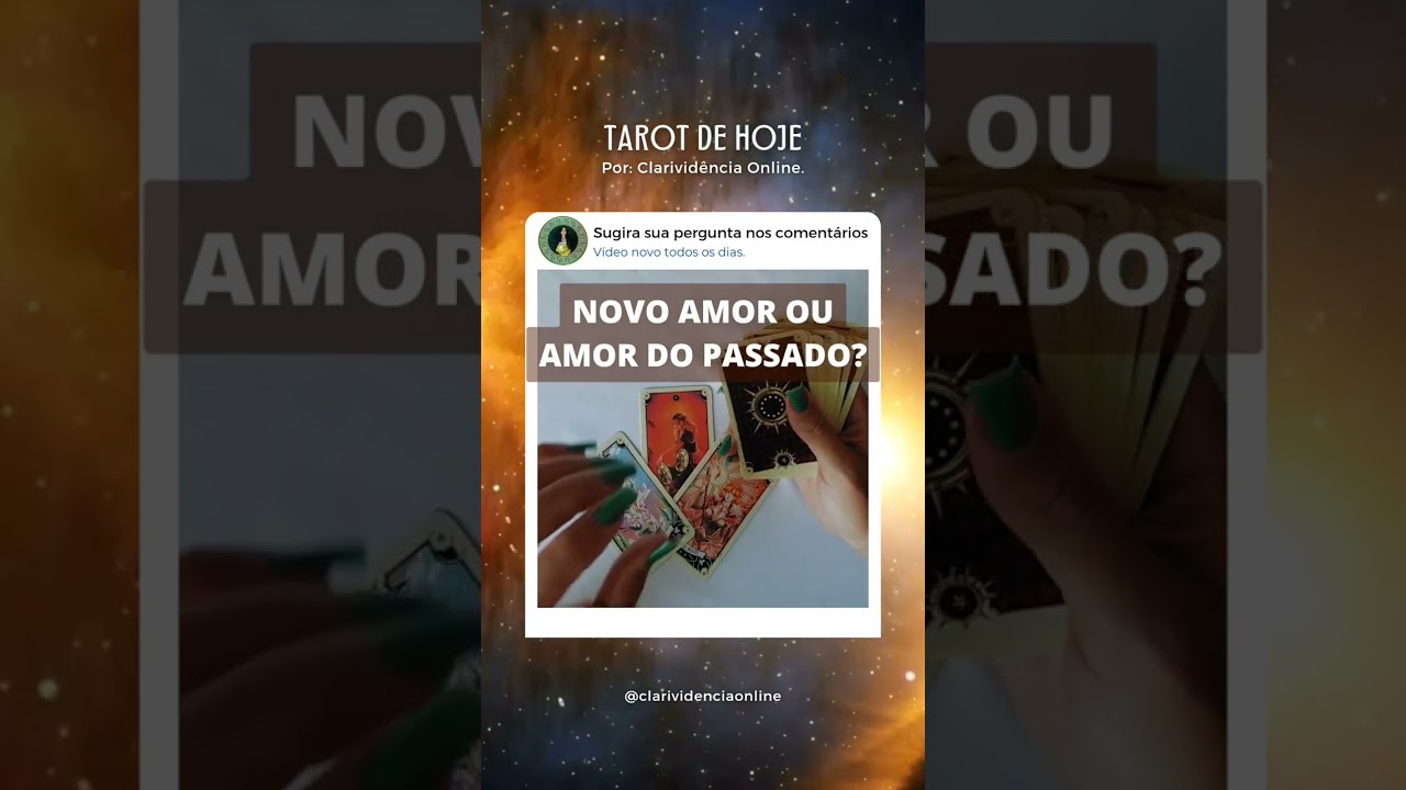 Read more about the article 🔮 NOVO AMOR OU AMOR DO PASSADO? 💛 #SHORTS EM ALTA 🌟 TAROT DE HOJE!