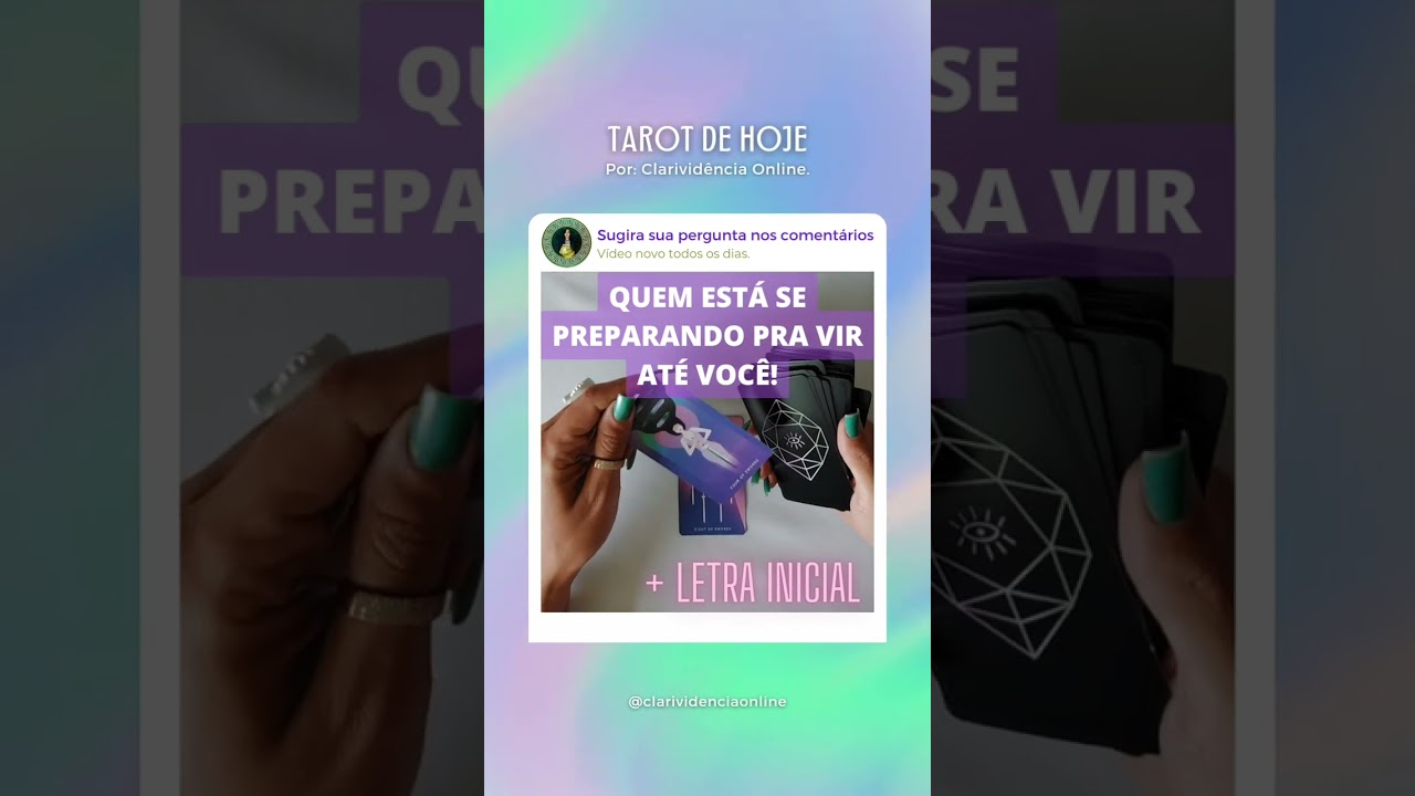 Read more about the article 🔮 QUEM ESTÁ SE PREPARANDO PRA VIR ATÉ VOCÊ + LETRA INICIAL 💛 #SHORTS EM ALTA! 🌟 #TAROTHOJE