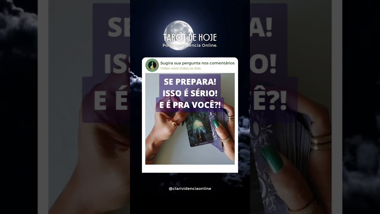 Read more about the article 🔮 SE PREPARA ISSO É SÉRIO E É PRA VOCÊ! ❤️ #SHORTS EM ALTA 🌟 TAROT DE HOJE!