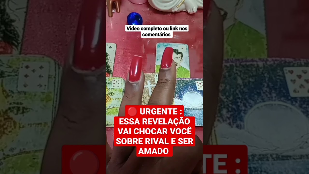 Read more about the article 🔴 URGENTE : ESSA REVELAÇÃO VAI CHOCAR VOCÊ SOBRE RIVAL E SER AMADO . QUARTA-FEIRA | TAROT DE  HOJE
