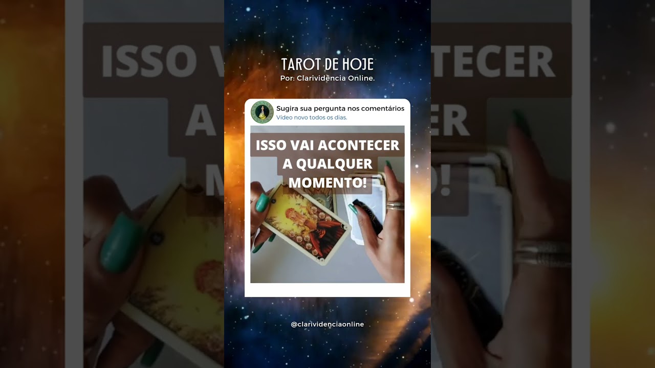Read more about the article 🔮 VAI ACONTECER A QUALQUER MOMENTO! 💛 #SHORTS EM ALTA 🌟 TAROT DE HOJE!