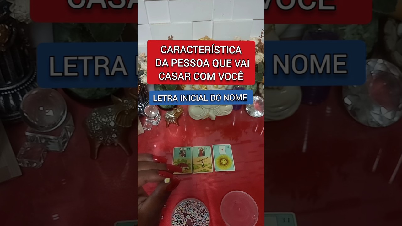 Read more about the article LETRA INICIAL DO NOME E CARACTERÍSTICA DA PESSOA QUE VAI CASAR COM VOCÊ !