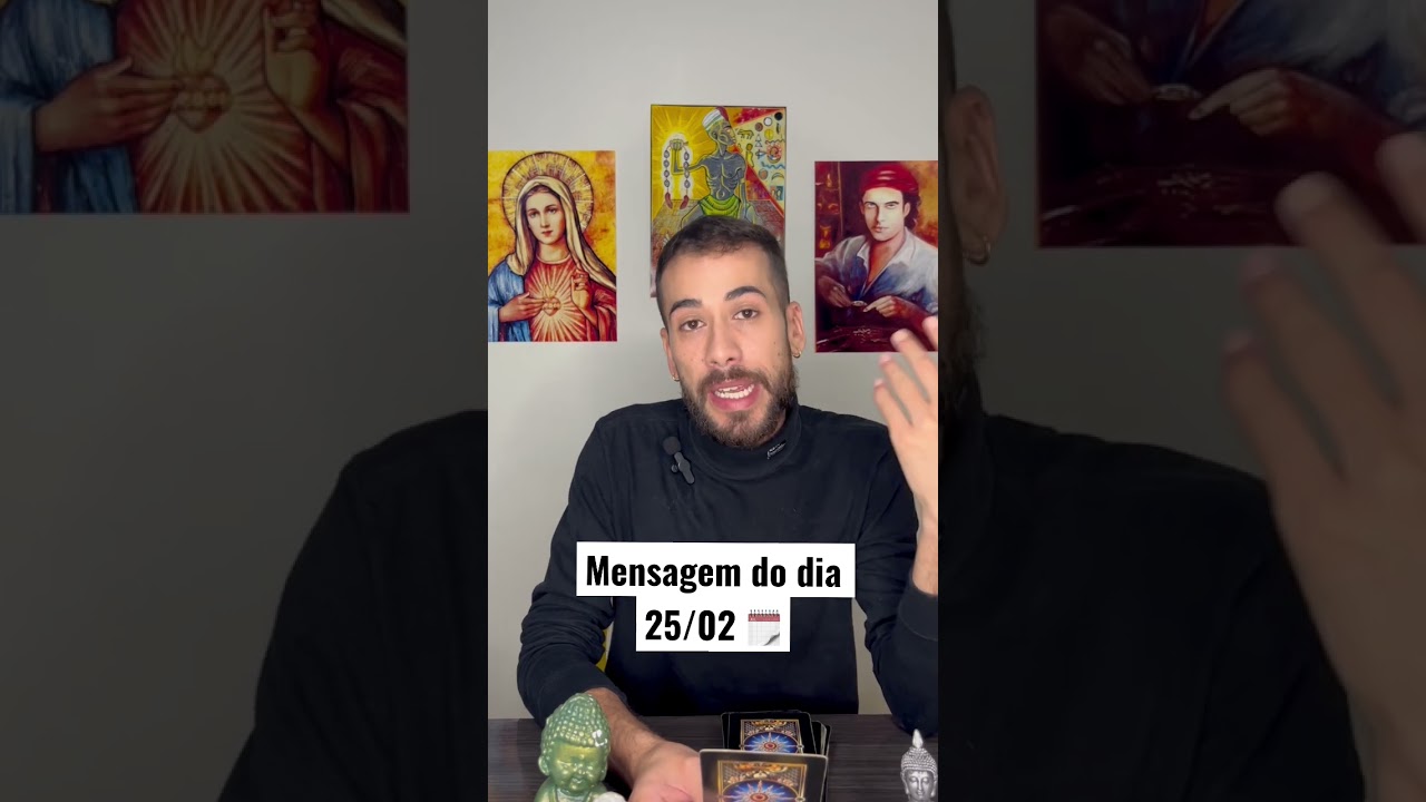 Read more about the article Mensagem do dia 25/02 🗓️ #fabriciotarot #cartadodia #espiritualidade #tarot #tarotonline #ciganos