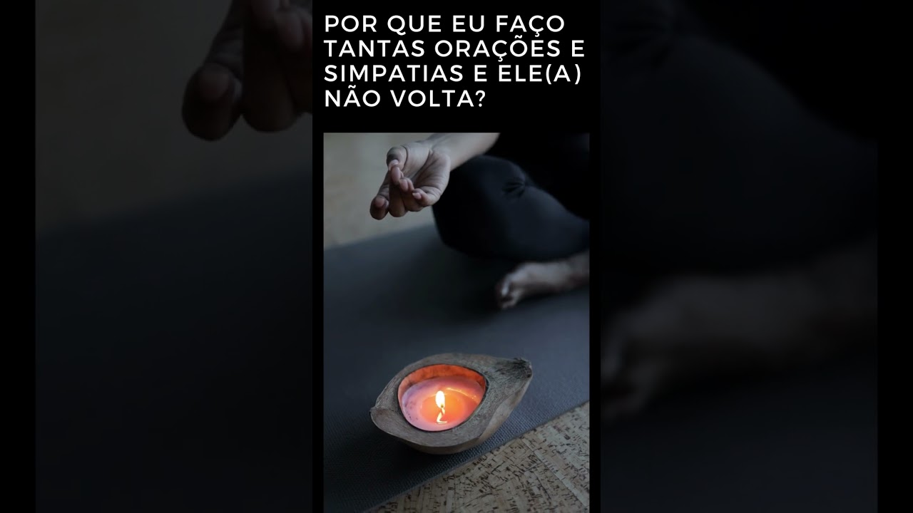 Read more about the article POR QUE EU FAÇO TANTAS ORAÇÕES E SIMPATIAS E A PESSOA AMADA NÃO VOLTA?