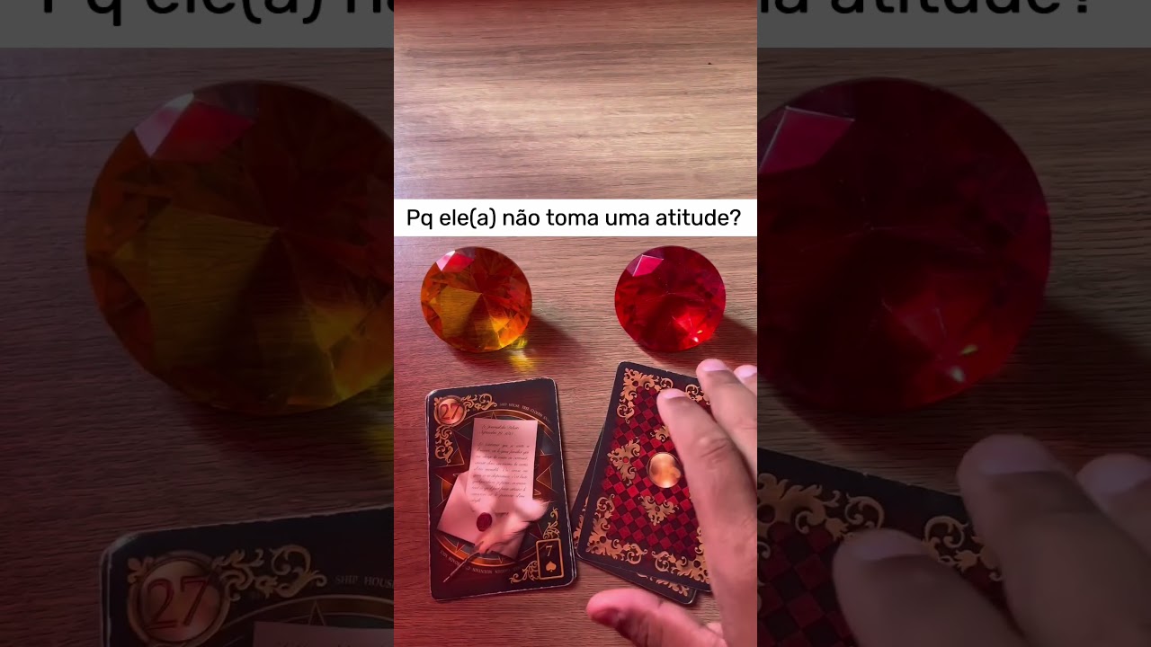 Read more about the article Porque ele(a) não toma uma atitude? #shorts em alta? Tarot de hoje!