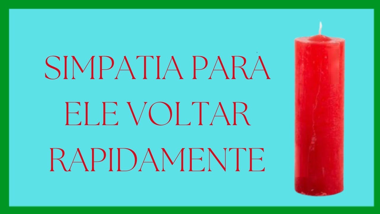 Read more about the article SIMPATIA DA VELA VERMELHA