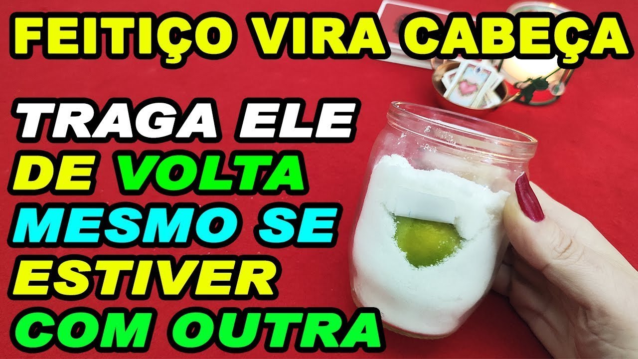 Read more about the article #Simpatia PARA VIRAR A CABEÇA DELE – TRAGA ELE DE VOLTA MESMO SE ESTIVER COM OUTRA