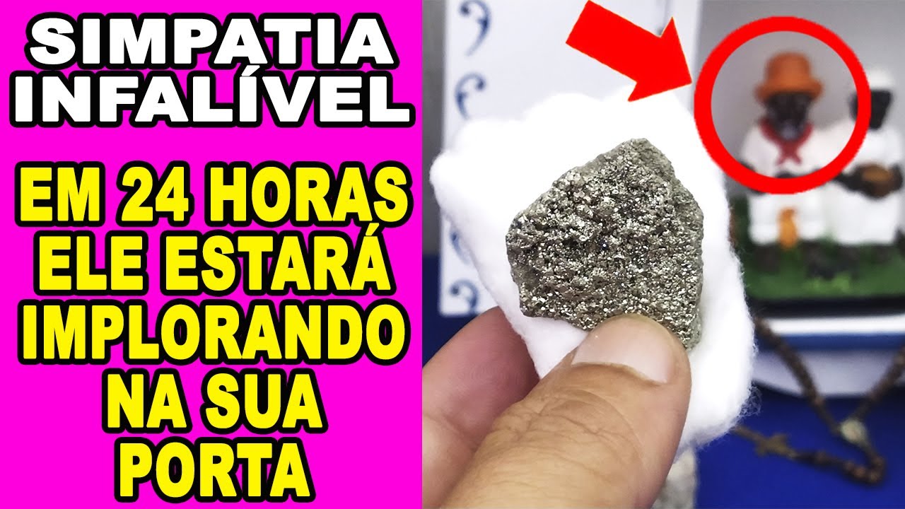Read more about the article Simpatia traz ele (a) em 24 horas! Pessoa fica louco (a) desesperado, correndo atrás de você