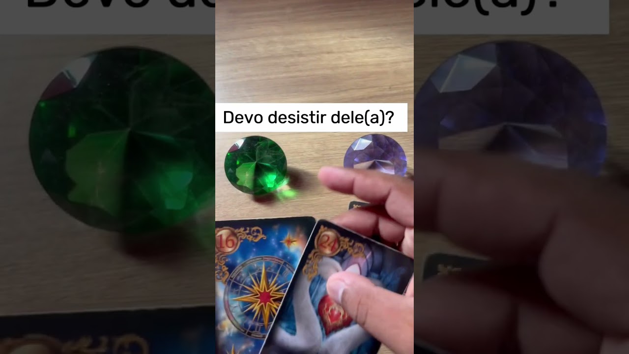 Read more about the article #Tarot 💙 🔴 DEVO INSISTIR OU DESISTIR DELE(A)? ❤️ #SHORTS EM ALTA 🌟 TAROT DE HOJE!