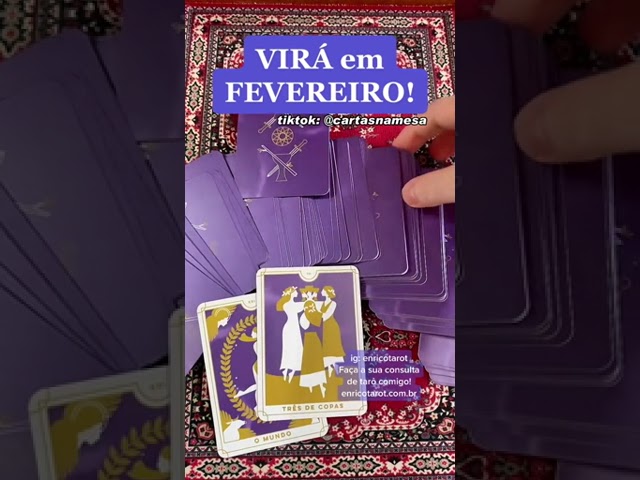 Read more about the article 💖Virá em fevereiro! | Tarot de Hoje 🔮 #shorts