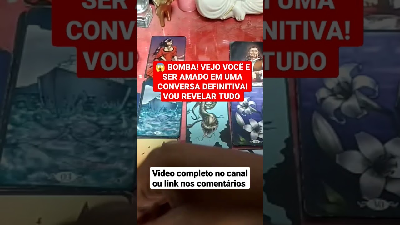 Read more about the article 😱 BOMBA! VEJO VOCÊ E SER AMADO EM UMA CONVERSA DEFINITIVA! VOU REVELAR TUDO – DOMINGO TAROT DE HOJE