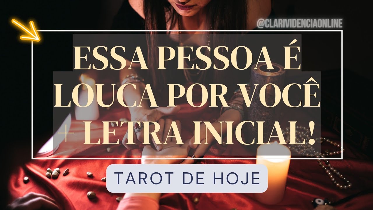 Read more about the article 🔮 ESSA PESSOA É LOUCA POR VOCÊ + LETRA INICIAL! VOCÊ ESTÁ ARRASANDO, CIGANA RESPONDE!  🌟 #TAROTHOJE