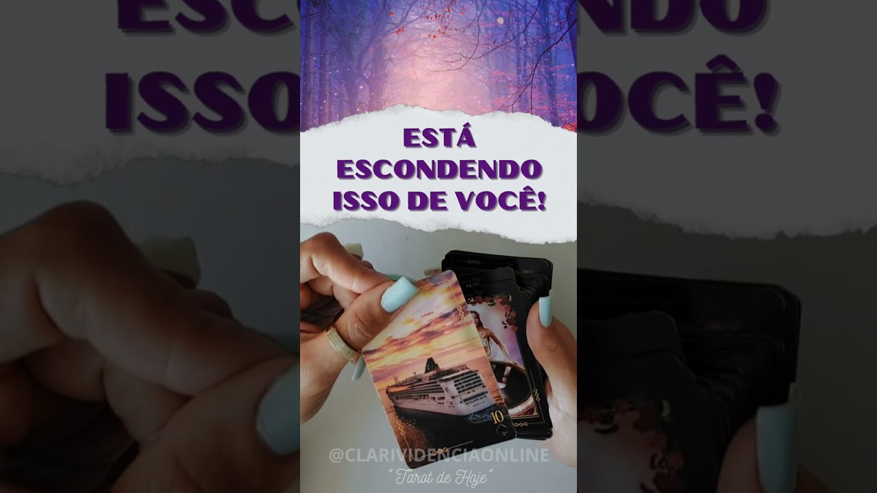 Read more about the article 🔮 ESTÁ ESCONDENDO ISSO DE VOCÊ! 💛 #SHORTS EM ALTA! 🌟 #TAROTHOJE