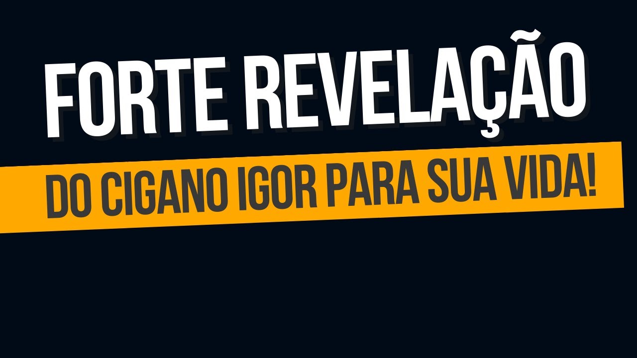 Read more about the article 🔵 FORTE REVELAÇÃO DO CIGANO IGOR PARA SUA VIDA! | Tarot Responde