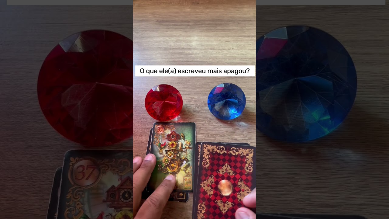 Read more about the article 🔵 O QUE ELE (A) ESCREVEU MAIS APAGOU? 🔵 #SHORTS EM ALTA! 🔵 TAROT DE HOJE!  🔵 TAROT RESPONDE!