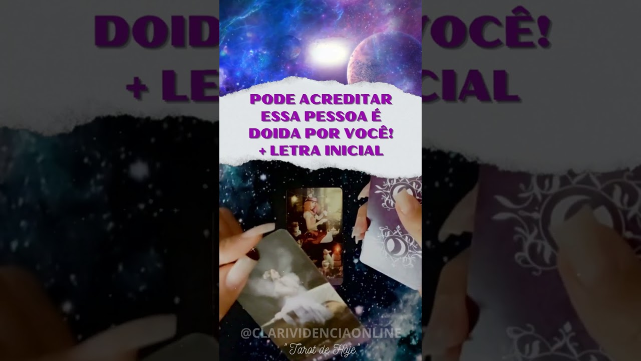 Read more about the article 🔮 PODE ACREDITAR ESSA PESSOA É DOIDA POR VOCÊ + LETRA INICIAL! #SHORTS 🌟 #TAROTHOJE