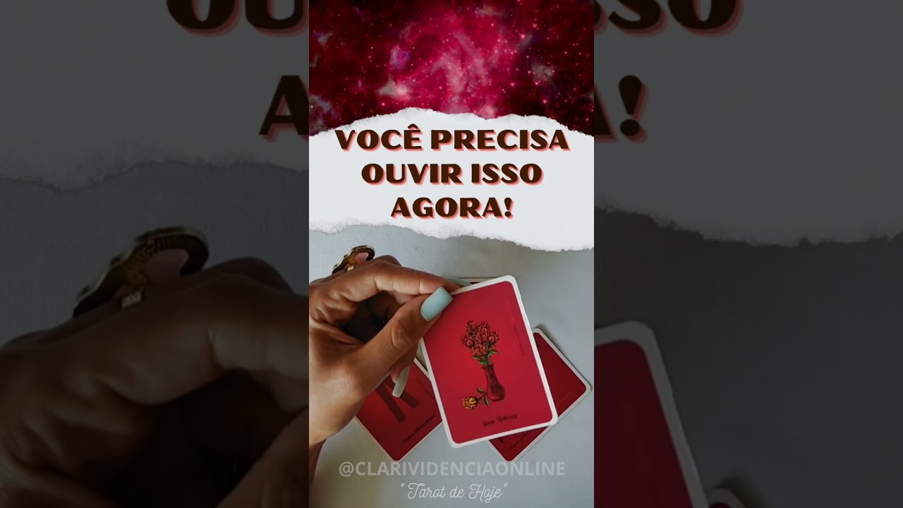 Read more about the article 🔮 VOCÊ PRECISA SABER ISSO AGORA! 💛 #SHORTS EM ALTA! 🌟 #TAROTHOJE